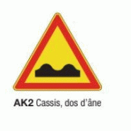 Signalisation de danger  temporaire ak2