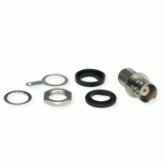 TELEGÄRTNER Prise BNC encastrable, isolée avec disques isolants Noir_0