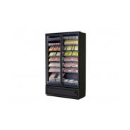 Vitrine verticale positive avec porte, conçu pour s'intégrer parfaitement dans les rayonnages des produits secs du magasin - multitiny plus iarp Vitrine verticale positive avec porte, conçu pour s'intégrer parfaitement dans les rayonnages des produits secs du magasin - multitiny plus iarp