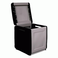 ArtPlast - Coffre de rangement en polypropylène 130 L gris foncé 54 x 53 x 57 cm - Collection CUBE - gris plastique polypropylène ZA1472 ArtPlast - Coffre de rangement en polypropylène 130 L gris foncé 54 x 53 x 57 cm - Collection CUBE - gris plastique polypropylène ZA1472
