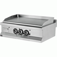 Climahosteleria Table-top gas fryer tops smooth rectified steel 12 mm 19,5 kW 900x635x285h mm EMP6IG030 Line 600 Istanbul - EMP6IG030