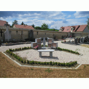 Columbariums Entrée de gamme - Mapa angle - Sobriété, modularité et élégance