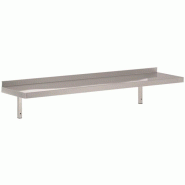 Étagère Murale Inox 1800 x 400 x 330 mm - GDFWS184