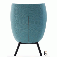 Fauteuil Moai - Softline - Feld Bleu clair_0