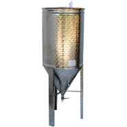 Fermenteur de bière pour micro-brasserie en INOX 304 - 60 à 300 litres avec fond conique 60° Fermenteur de bière pour micro-brasserie en INOX 304 - 60 à 300 litres avec fond conique 60°