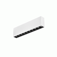 Gea Luce Plafonnier 5 Ou 10 Points Lumineux 20W 1600Lm 3000K Blanc Satiné - Optique Antiéblouissante, Structure Aluminium - Gealuce - GFA1432C