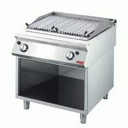 Grillade pierre de lave gaz 70/80 grl - PGL931