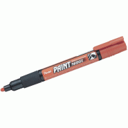 Pentel Paint Marker Marqueur peinture couvrante à Pointe conique moyenne Orange - orange plastique MMP20-FO