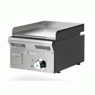 Plancha électrique ECO-LINE lisse en CHROME - L300 | Mainho - ELP31EMC