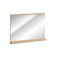 STELLAMEUBLES Miroir 80 cm sans cadre – Finition chêne Coast Evoke – NOVA OAK - 5907611663103