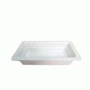 Bandeja gastronorme 1/3 hauteur 6,5cm mélamine blanc - par 6
