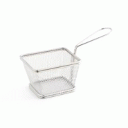 Friteuse de présentation en acier inoxydable Quid Select 10X9Cm - argenté inox 7439029 Friteuse de présentation en acier inoxydable Quid Select 10X9Cm - argenté inox 7439029