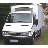 Groupe froid  pour vehicule utilitaire -  poulie moteur les camions magasins - route et secteur