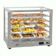 Roller Grill vitrine chauffante ventilée inox 3 grilles WD 780 DI - gris inox WD 780 DI