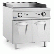 Royal Catering - Royal Catering Plancha gaz 12 kW rainurée 50-300 °C Propane/LPG/gaz naturel avec armoire intégrée - Grill professionnel inox - in Royal Catering - Royal Catering Plancha gaz 12 kW rainurée 50-300 °C Propane/LPG/gaz naturel avec armoire intégrée - Grill professionnel inox - in