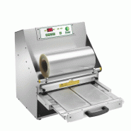 Scelleuse automatique, 6-8 cycles/min, 1 empreinte 370x280 mm, puissance 2 HP, bobine 380 mm, dimensions 46x51x55,5 cm (h), FIMAR modèle TS3A-S1 - 41