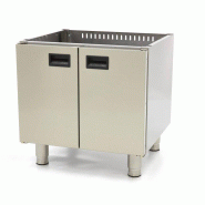 Support inox Maxima - unité double - profondeur 60 cm - 2 portes (réf. 09391955)