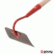 Binette Nanterre Inox 16 cm Emmanchée Gouvy - Lame Inox, Manche Bois 120 cm