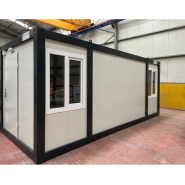 Bungalow de chantier double oc.A6005  pour espace de travail, salle de réunion - module-t