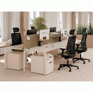 Bureau Bench 4 personnes Paris fabrication francaise garantie 10 ans