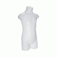 Buste Enfant Torso 7/9 Ans - Blanc - H 66 cm, Poitrine 67 cm, Taille 60 cm, Hanches 67 cm