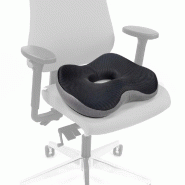 Coussin d'assise MEDISIT VI antidérapant et respirant en mousse/mesh noir hjh OFFICE - noir polyester 780022