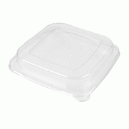 Couvercle dôme transparent PET 18,5x18,5x3cm pour bol 59205/06/07 - par 400