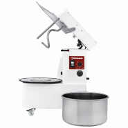 Diamond - Pétrin à spirale 33 litres tête relevable, cuve amovible, 2 vitesses, timer, sur roues - réf. FD33AL/T2V-L - AKS-FD33AL/T2V-L