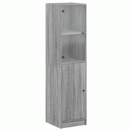 Helloshop26 - Buffet bahut commode armoire meuble de rangement organisateur cuisine salle de séjour salon avec porte en verre sonoma 02_0030102 - 300 Helloshop26 - Buffet bahut commode armoire meuble de rangement organisateur cuisine salle de séjour salon avec porte en verre sonoma 02_0030102 - 300