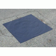 Obturateurs de surface à usage unique - Plaque noire adhésive avec papier siliconé - Dimensions variables Obturateurs de surface à usage unique - Plaque noire adhésive avec papier siliconé - Dimensions variables