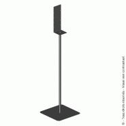 Présentoir pour flacon de gel hydro-alcoolique H110cm