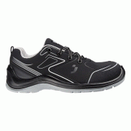 Safety Jogger - Chaussures de sécurité basses sportives antistatiques FLOW noir et blanc S3S #000000 Taille 43 - 43 matière synthétique 5401033496337