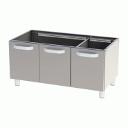 Soubassement, fermé avec portes RM - P 7120 D - RM Gastro - 0615402466486
