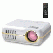 Vidéoprojecteur Android 6.0 LCD 4200 Lumens 1280 X 800 Blanc YONIS - blanc 3615612610195 Vidéoprojecteur Android 6.0 LCD 4200 Lumens 1280 X 800 Blanc YONIS - blanc 3615612610195