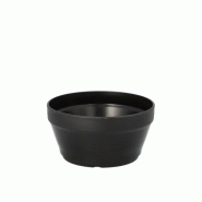 224 "Circulware by Haval" gobelet rond en PP 0,1 l Ø 8 cm · 4,1 cm noir - noir plastique polypropylène 8721003201684