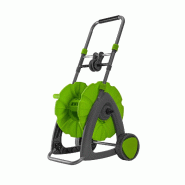 Chariot Dévidoir Tuyau d'Arrosage jusqu'à 45m 1/2" Enrouleur Tuyau Guide Poignée Télescopique Manivelle 2 roues Jardin VITO - vert plastique polyp Chariot Dévidoir Tuyau d'Arrosage jusqu'à 45m 1/2" Enrouleur Tuyau Guide Poignée Télescopique Manivelle 2 roues Jardin VITO - vert plastique polyp