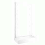 Gondole simple face Alias L74xP44xH144,6cm - blanc mat