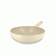 Menastyl - Wok marguerite 28cm en aluminium - 3256391051733