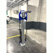 Station de Réparation Vélos + Pompe Acier IFIX-S