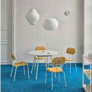 Table ronde New Shool - MDD - Blanc, 100_0