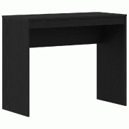 VidaXL Bureau Chêne noir 90x40x72 cm Bois d'ingénierie Modèle Vega Master Essence - 861984