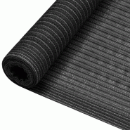 VidaXL Filet brise-vue Anthracite 3,6x50 m PEHD 75 g/m² Modèle Sirius Plus - 149280_0