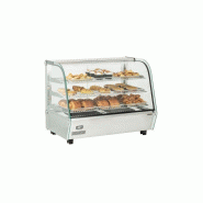 Vitrine inox chauffante 160 Litres 1500 W, 220 V - MONO