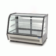Vitrine réfrigérée à gâteaux - 160 L - Portes coulissantes arrière | Maxima