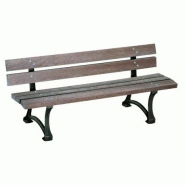 BANC PLASTIQUE RECYCLÉ EDIMBOURG BANC PLASTIQUE RECYCLÉ EDIMBOURG