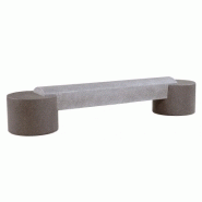 Banc public en béton moderne francioli heka Banc public en béton moderne francioli heka
