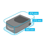 Casiers intelligents pour bagages et valises - H30 Super petit - Accès pratique pour petits objets personnels_1