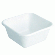 Coupe dessert bagasse blanche 250cc 9,5x9,5x4,3cm - par 50