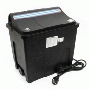 Filtre biologique de filtration bio filtre à décantation bassin + unité uvc 16_0002429 Filtre biologique de filtration bio filtre à décantation bassin + unité uvc 16_0002429
