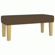 Helloshop26 - Banc banquette marron foncé 70 x 30 x 30 cm tissu 02_0010671 - 3000587247765 Helloshop26 - Banc banquette marron foncé 70 x 30 x 30 cm tissu 02_0010671 - 3000587247765